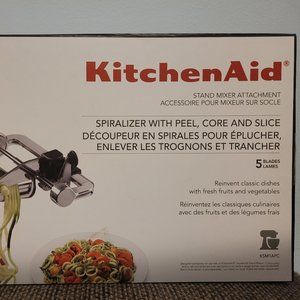 KitchenAid 5 Blade Spiralizer with Peel, Core and Slice